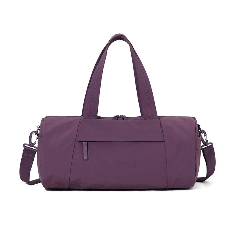 Duffle Bag Water-Resistant Multiple Pockets Adjustable Shoulder Strap