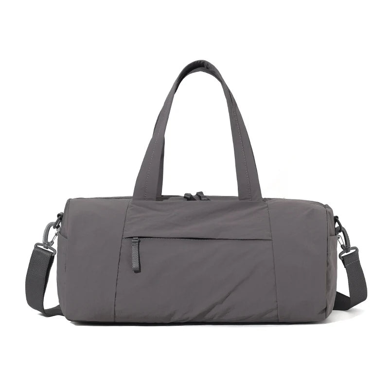 Duffle Bag Water-Resistant Multiple Pockets Adjustable Shoulder Strap