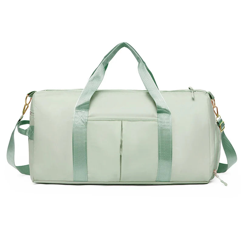 Duffle Bag Water-Resistant Multiple Pockets & Shoe Compartment