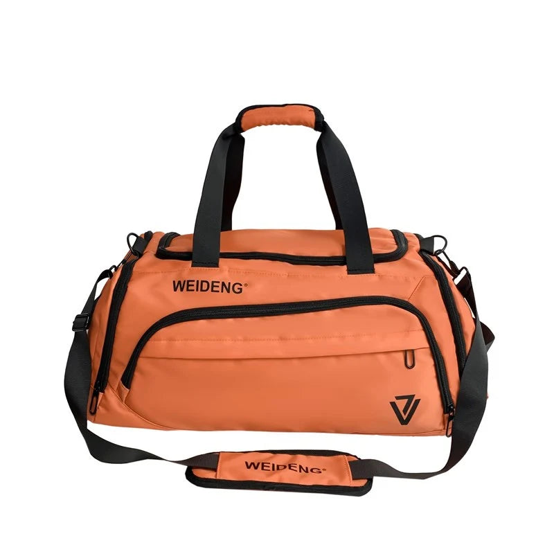 Duffle Bag Water-Resistant Multiple Pockets & Shoe Pocket