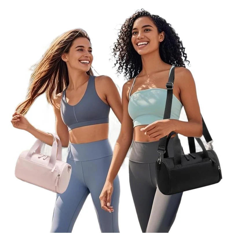 Duffle Bag Water-Resistant Padded Handles & Adjustable Strap