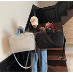 Duffle Bag Water-Resistant Padded Handles & Detachable Shoulder Strap