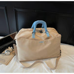 Duffle Bag Water-Resistant Padded Handles & Detachable Shoulder Strap