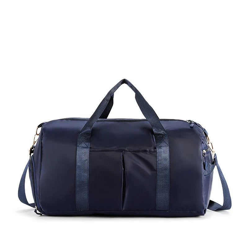 Duffle Bag Water-Resistant Padded Handles & Multiple Pockets
