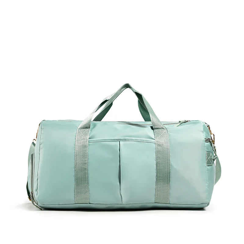 Duffle Bag Water-Resistant Padded Handles & Multiple Pockets