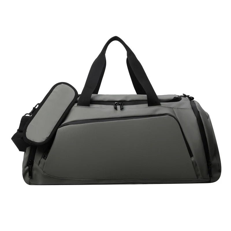 Duffle Bag Water-Resistant Shoe Compartment Padded Handles