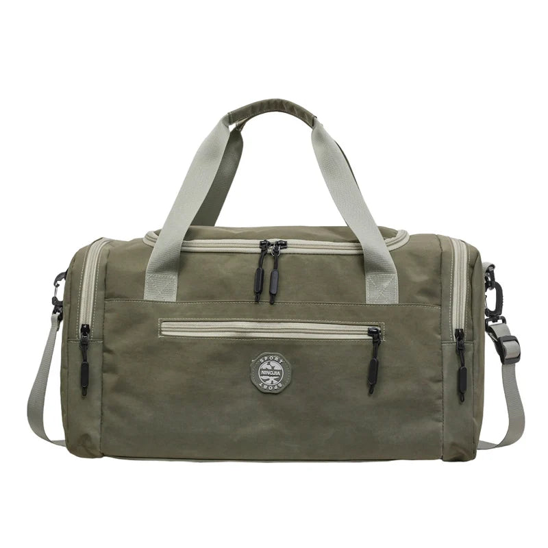 Duffle Bag Water-Resistant Spacious Interior & Multiple Pockets