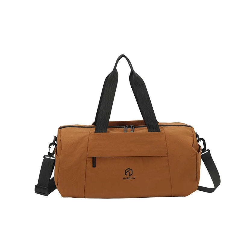 Duffle Bag Weather-Resistant Multiple Compartments & Adjustable Shoulder Strap