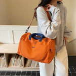 Duffle Bag Weather-Resistant Padded Handles & Adjustable Strap