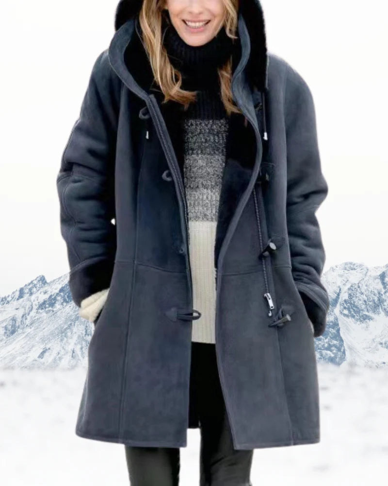 Duffle Coat Full Sherpa Lining Toggle Closures Regular Fit
