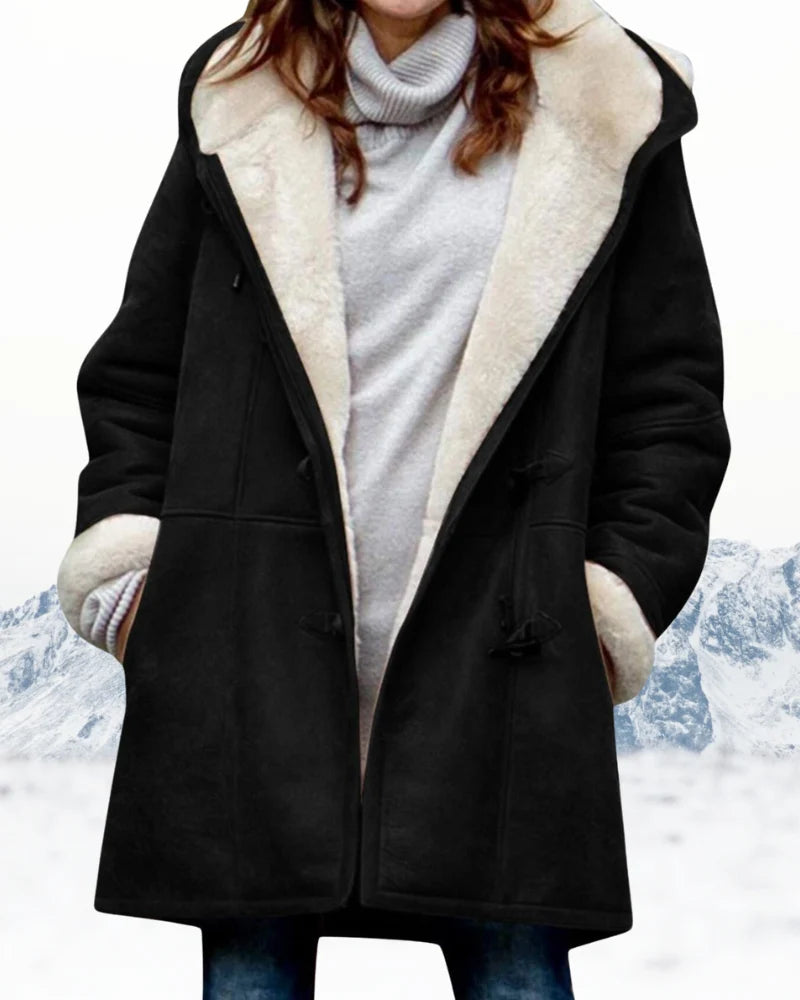 Duffle Coat Full Sherpa Lining Toggle Closures Regular Fit