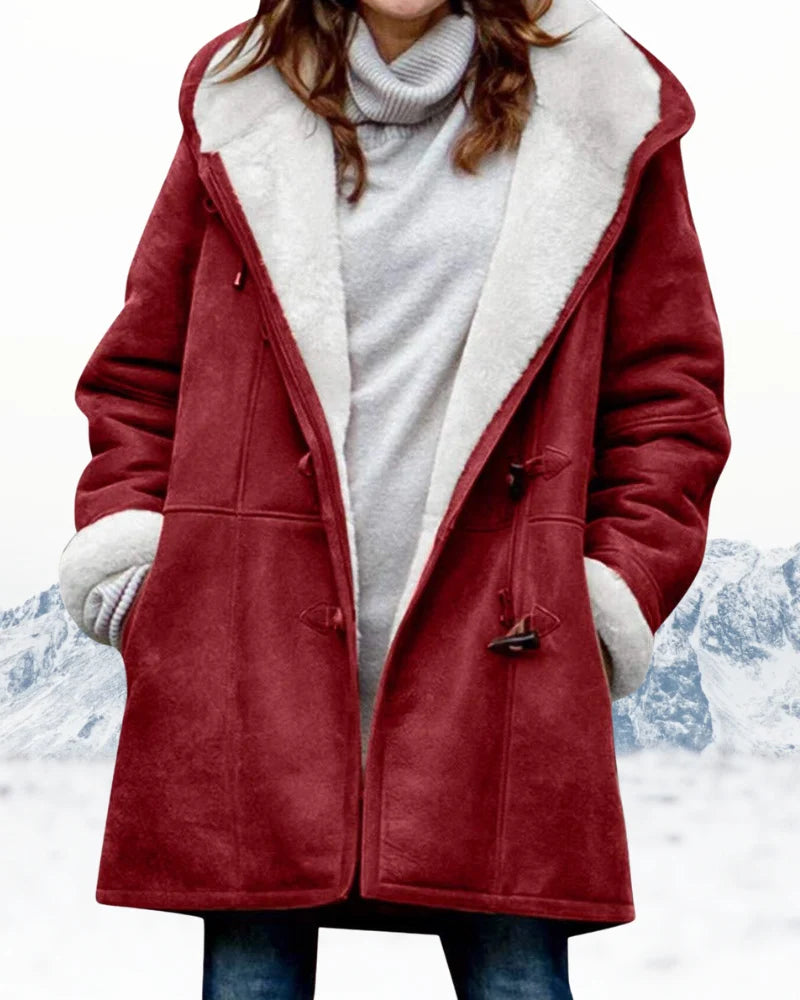 Duffle Coat Full Sherpa Lining Toggle Closures Regular Fit