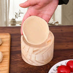 Dumpling Wrapper Press Wooden Easy-Clean Design