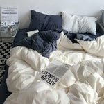 Duvet Cover Reversible Breathable Machine Washable