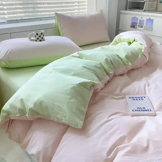 Duvet Cover Reversible Breathable Machine Washable