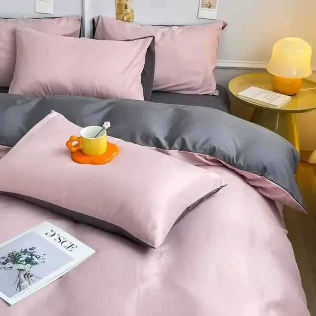 Duvet Cover Reversible Breathable Machine Washable