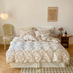 Duvet Cover Set Breathable Cotton Percale Hotel Closure