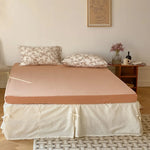Duvet Cover Set Breathable Cotton Percale Hotel Closure