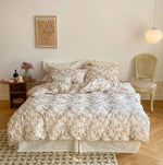 Duvet Cover Set Breathable Cotton Percale Hotel Closure
