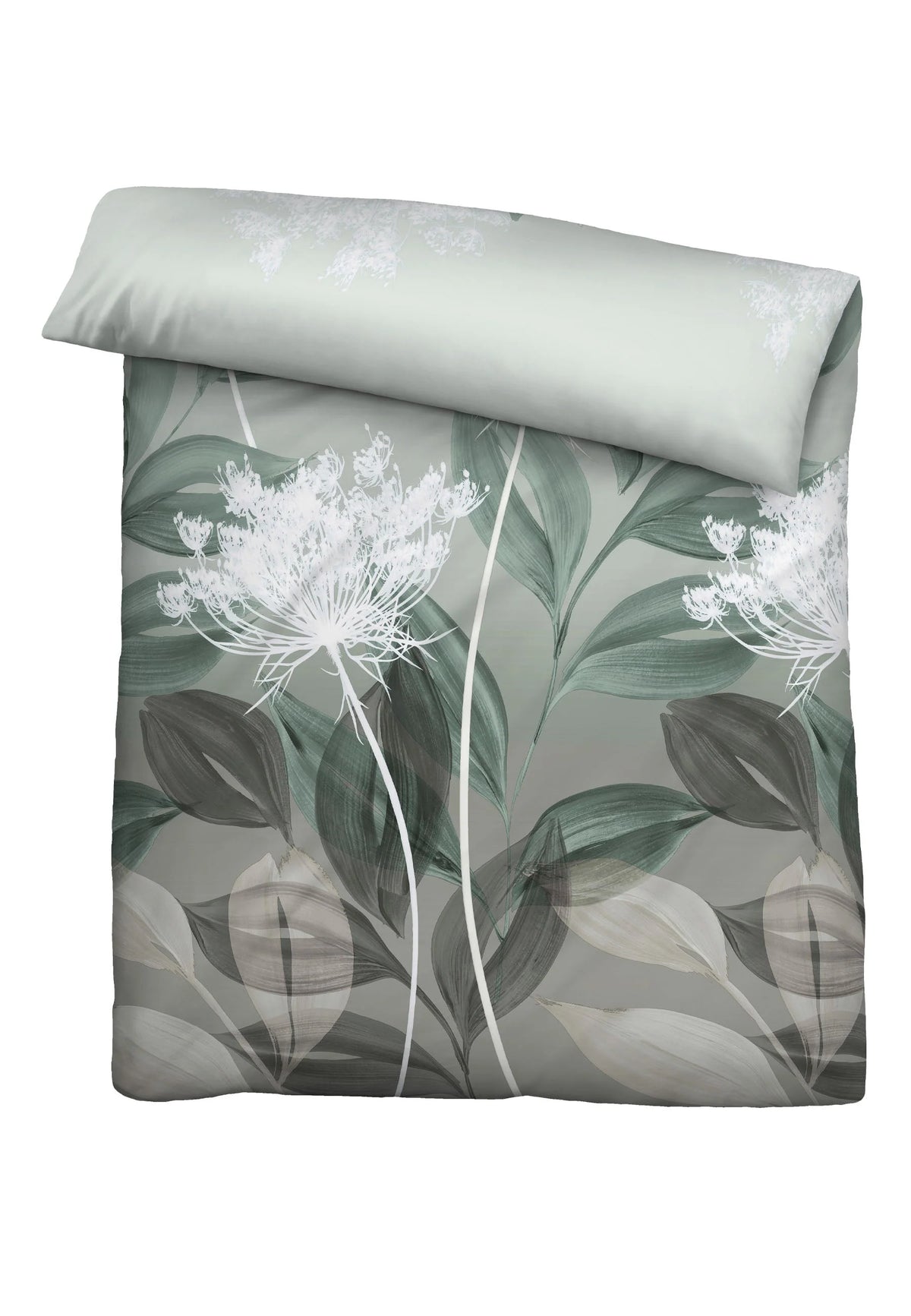 Duvet Cover Set Cotton Flannelette Floral Print