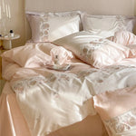 Duvet Cover Set Reversible Cotton Satin