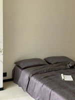 Duvet Cover Set Satin Jacquard Hidden Zipper & Machine Washable