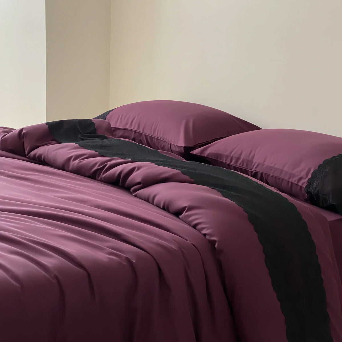 Duvet Cover Set Temperature-Regulating Cotton Satin