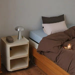 Duvet Cover Set Temperature-Regulating Cotton Satin 4-Piece