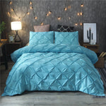 Duvet Cover Set Tufted Textured 100% Cotton Hypoallergenic