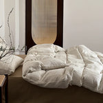 Duvet & Pillow Set Breathable Cotton-Linen Allergy-Friendly Filling