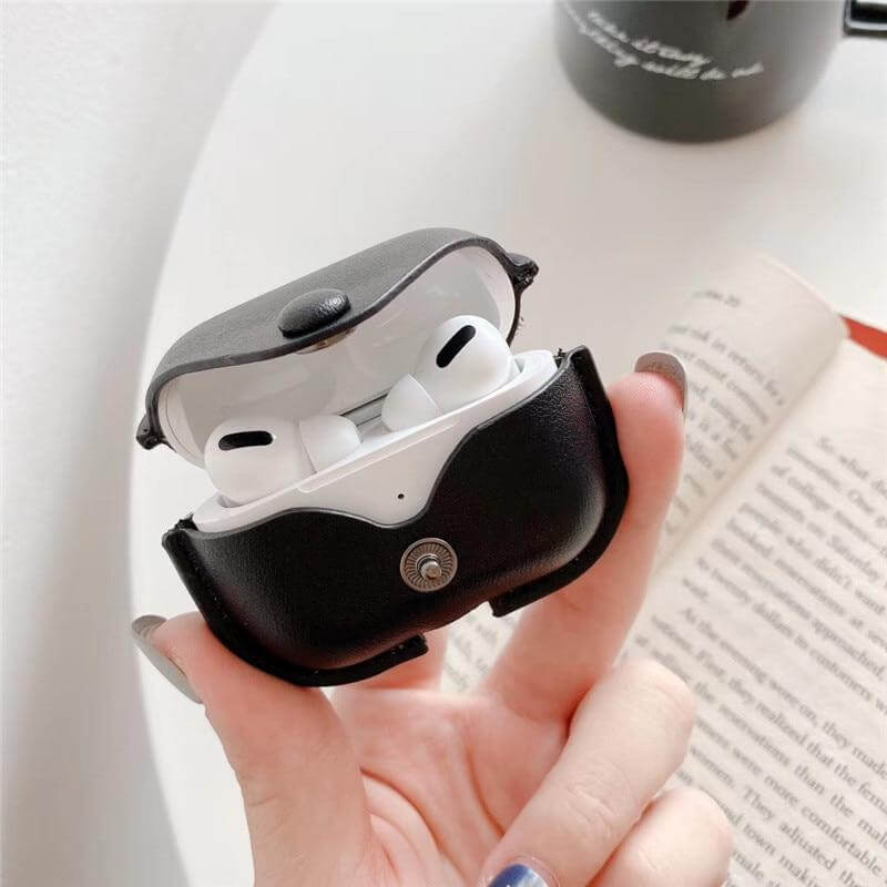 Earbud Case Leather Protective Cover