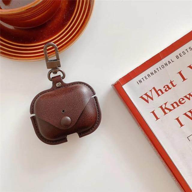 Earbud Case Leather Protective Cover