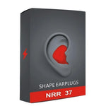 Earplugs Moldable Waterproof Noise-Reducing Fit