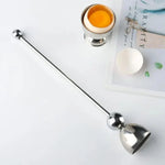 Egg Cracker Stainless Steel Gravity-Powered Dishwasher-Safe
