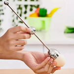 Egg Cracker Stainless Steel Gravity-Powered Dishwasher-Safe