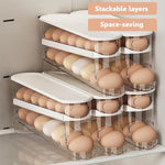 Egg Dispenser Gravity-Fed Stackable Holds 14–16 Eggs