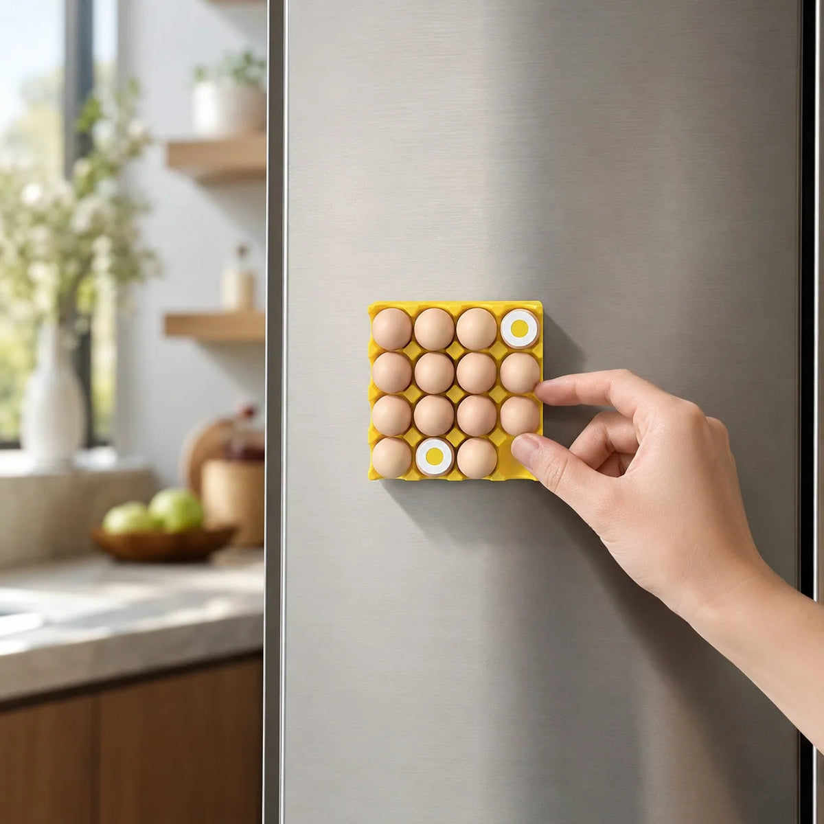 Egg Holder Magnetic Vertical 16-Egg Capacity