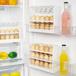 Egg Holder Stackable Clear Lid 30-Egg Capacity
