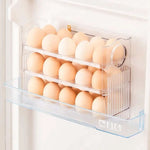 Egg Organizer Self-Rolling Gravity-Fed Refrigerator Storage
