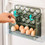 Egg Organizer Self-Sliding Compact Refrigerator Storage