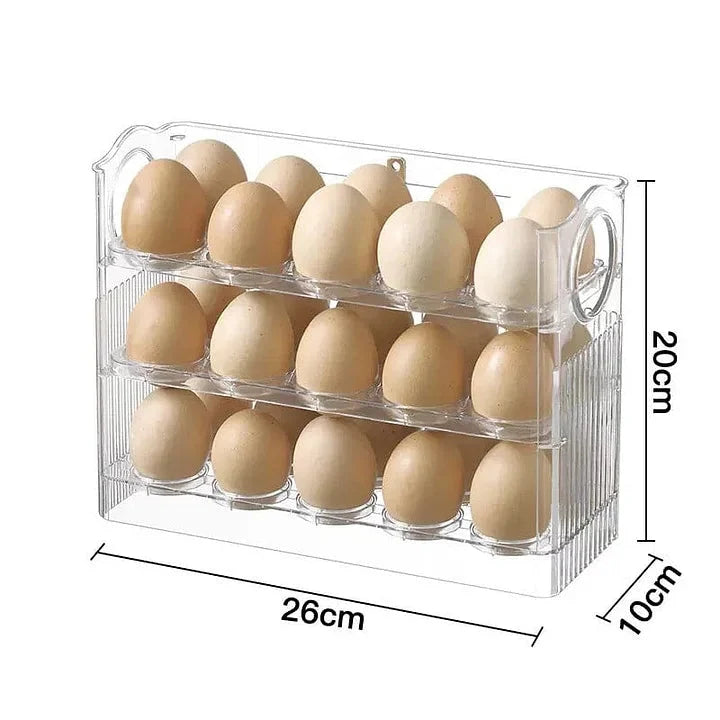 Egg Organizer Self-Sliding Compact Refrigerator Storage
