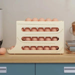 Egg Storage Box Rolling Design 30-Egg Capacity