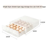 Egg Storage Container Transparent Individual Compartments With Handle
