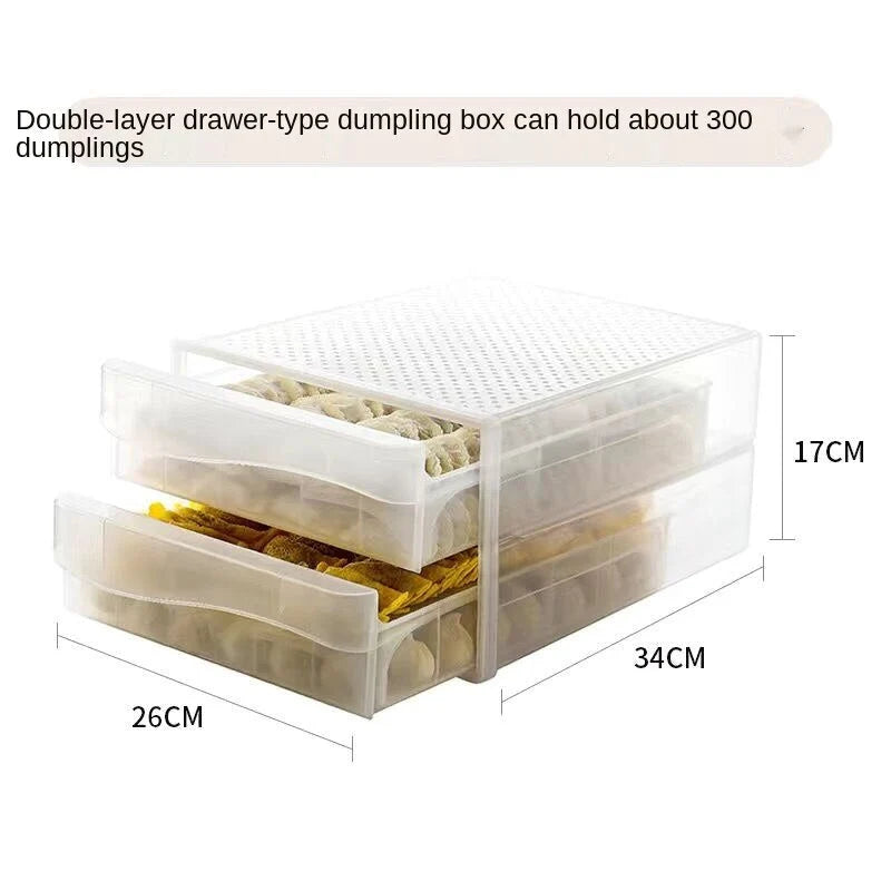 Egg Storage Container Transparent Individual Compartments With Handle