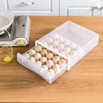Egg Storage Container Transparent Individual Compartments With Handle