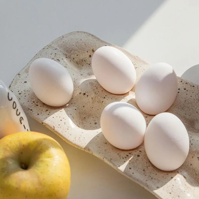 Egg Storage Tray Resin Divided 6 Or 12 Grid