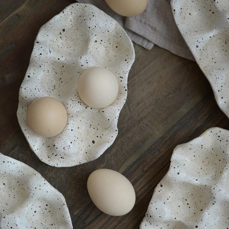Egg Storage Tray Resin Divided 6 Or 12 Grid