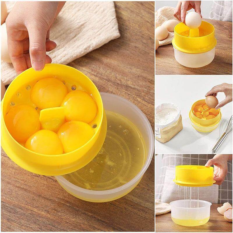 Egg Yolk Separator Multi-Egg Dishwasher-Safe
