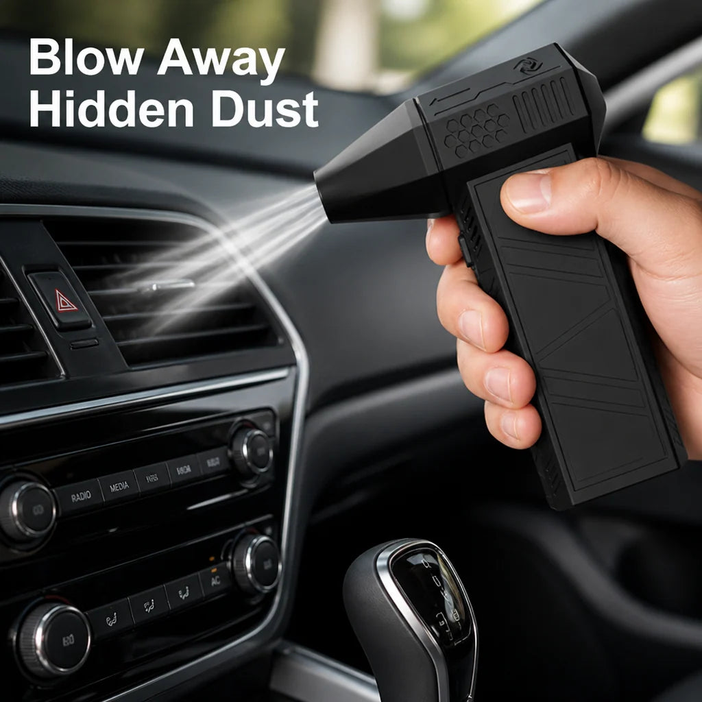 Electric Air Duster Brushless Motor Cordless 40-Minute Runtime