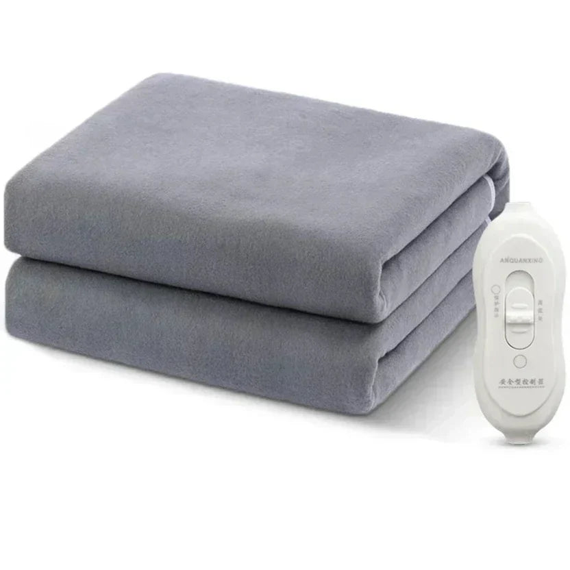 Electric Blanket Adjustable Thermostat Overheat Protection Auto Shut-Off